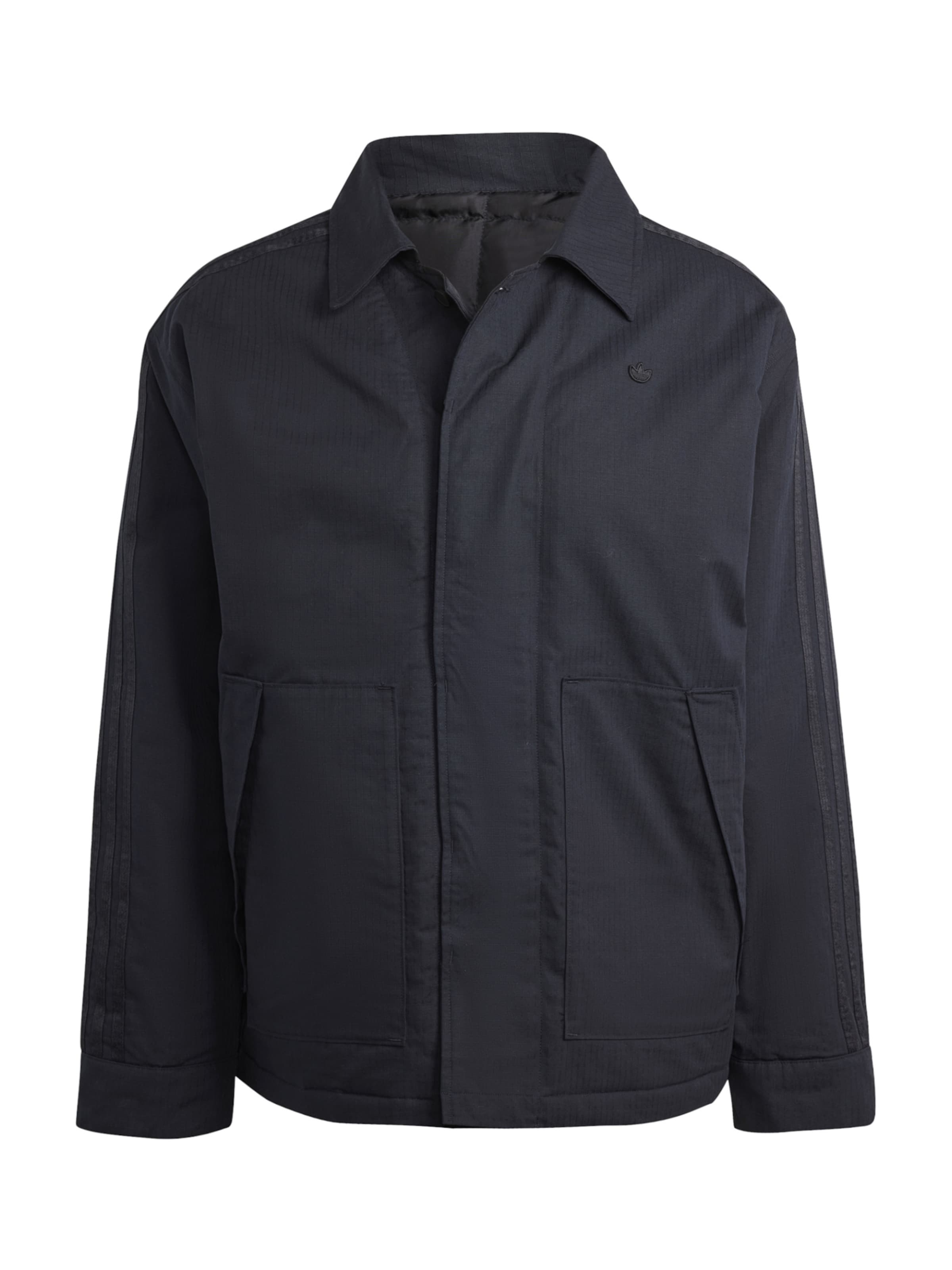 ADIDAS ORIGINALS Jacke 'ESS+' in schwarz, Produktansicht