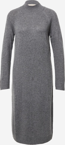 Cartoon Knitted dress in Grey: front