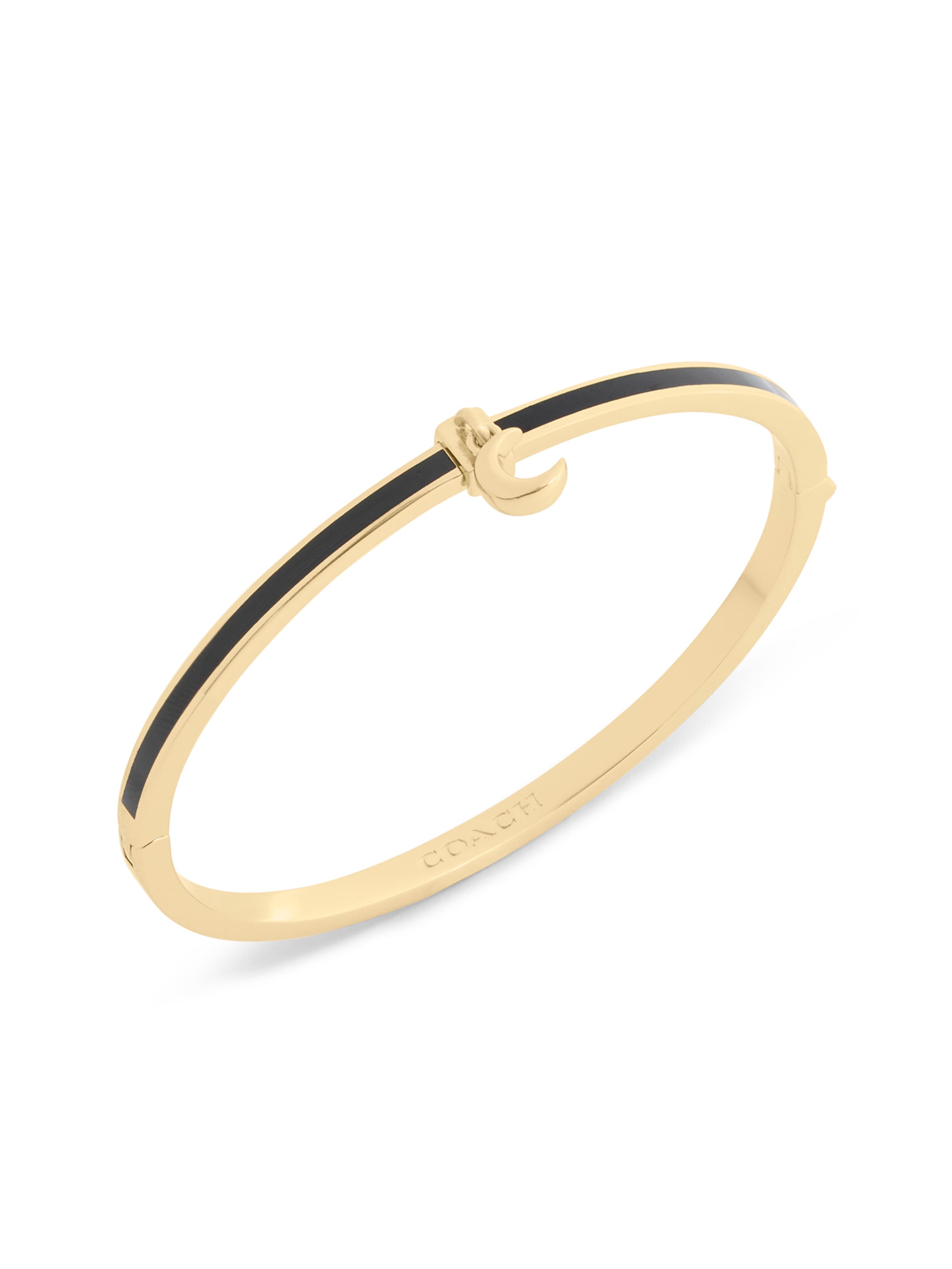 Bracelet 'Celestial Moon' COACH en or : devant