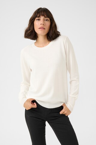 Kaffe Sweater 'KA Lizza' in White: front