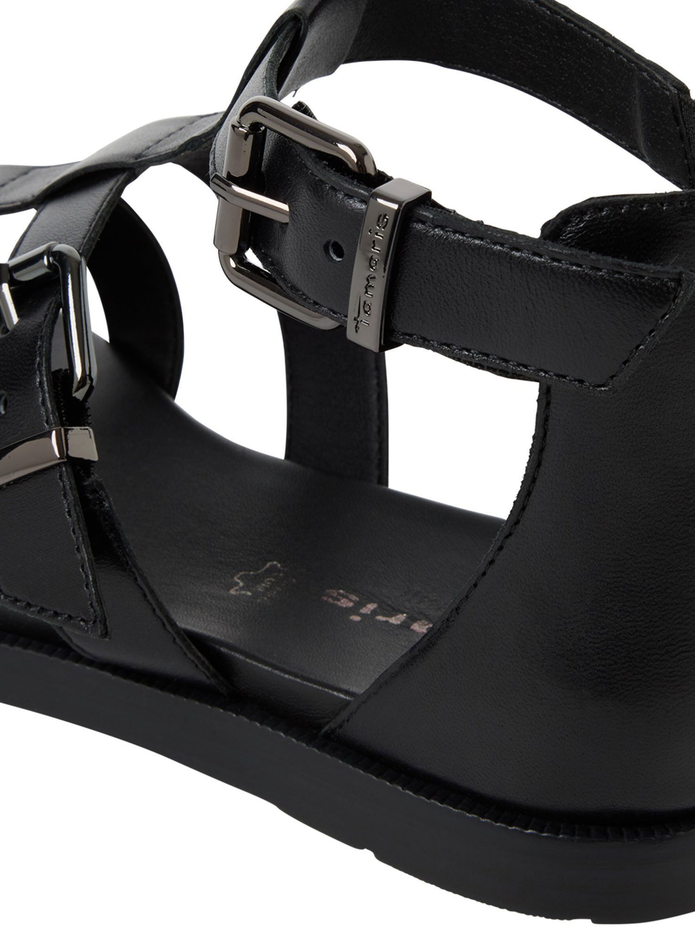 Sandales Tamaris en noir