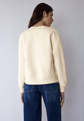 Street One Studio Sweatshirt in Beige