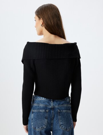 Koton Pullover in Schwarz