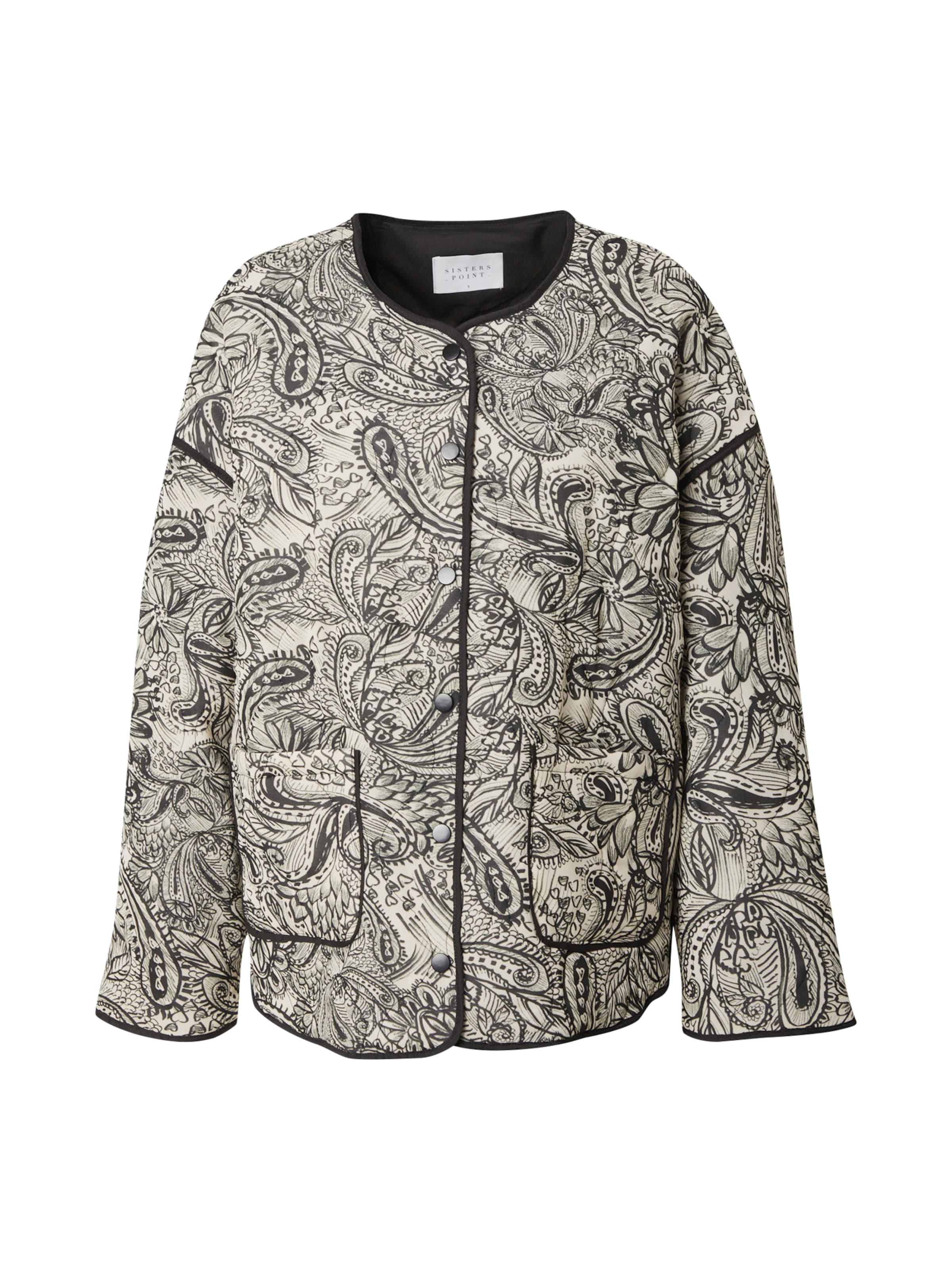 SISTERS POINT Kevad-sügisjope 'VIENA-JA', värv must: eest vaates