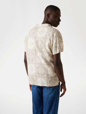 GUESS Regular Fit Hemd in Beige