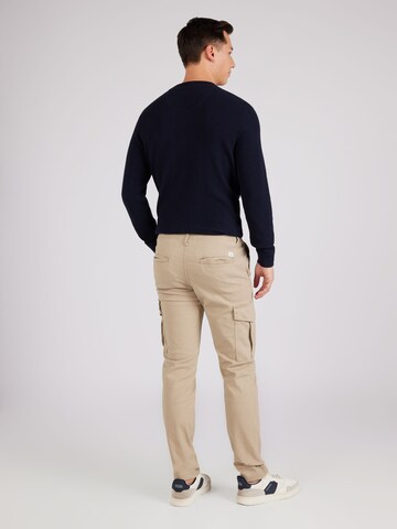 JACK & JONES Slimfit Cargobukser 'JJIMarco JJJoe' i beige