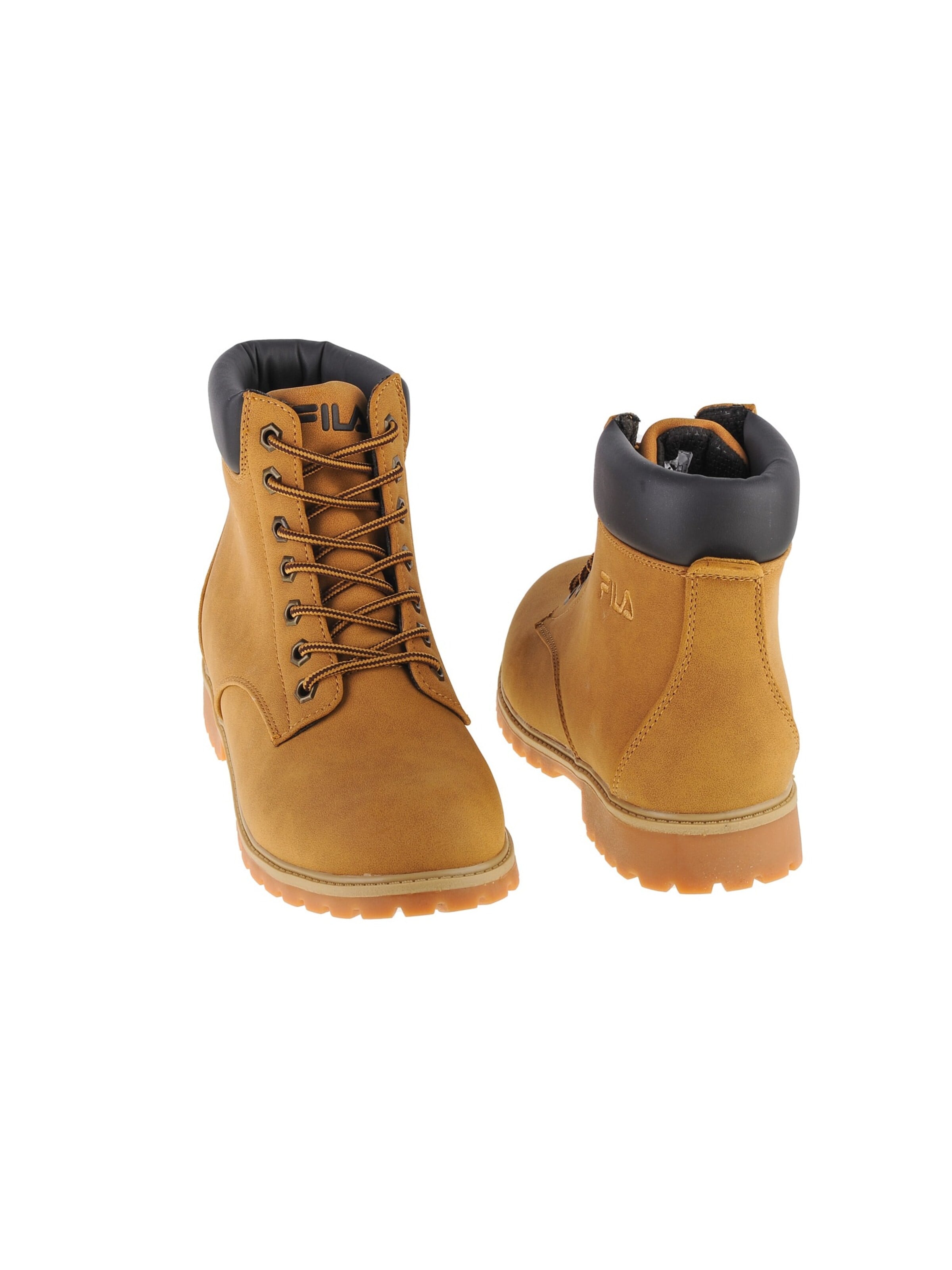 Bottes à lacets FILA en jaune