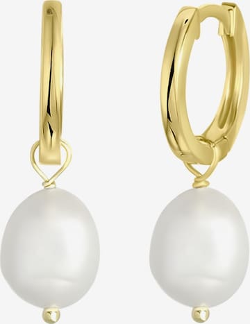 Lucardi Ohrringe in Gold: Vorderseite