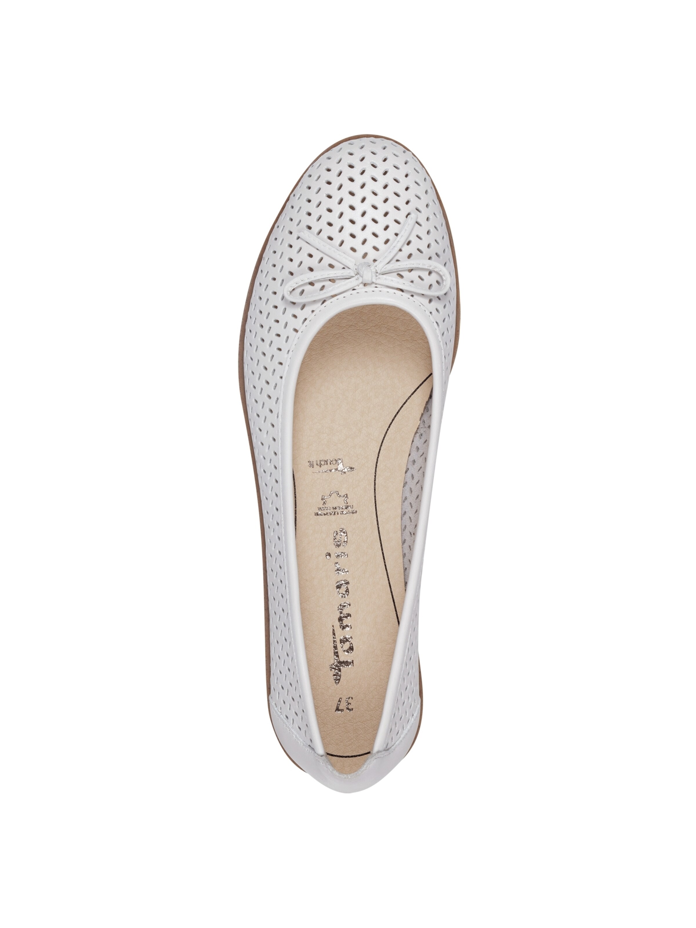 Tamaris Ballerina in Wit