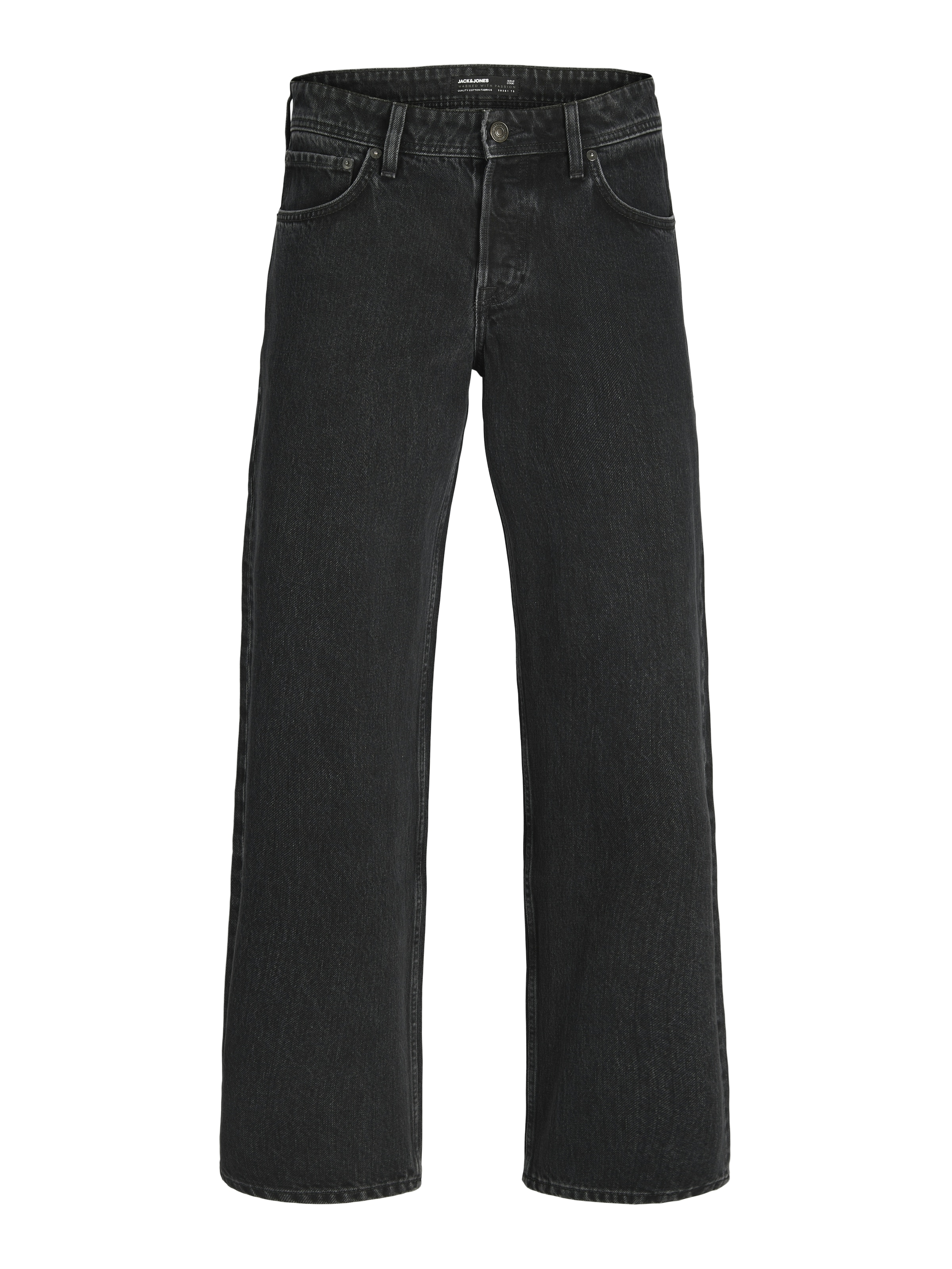 Jack & Jones Plus Jeans 'JJIEddie JJOriginal' i sort: forside