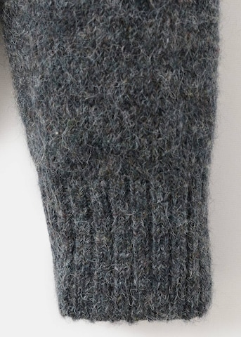 MANGO MAN Cardigan mantua in Grau