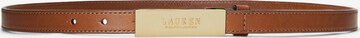 Ceinture Lauren Ralph Lauren en marron : devant