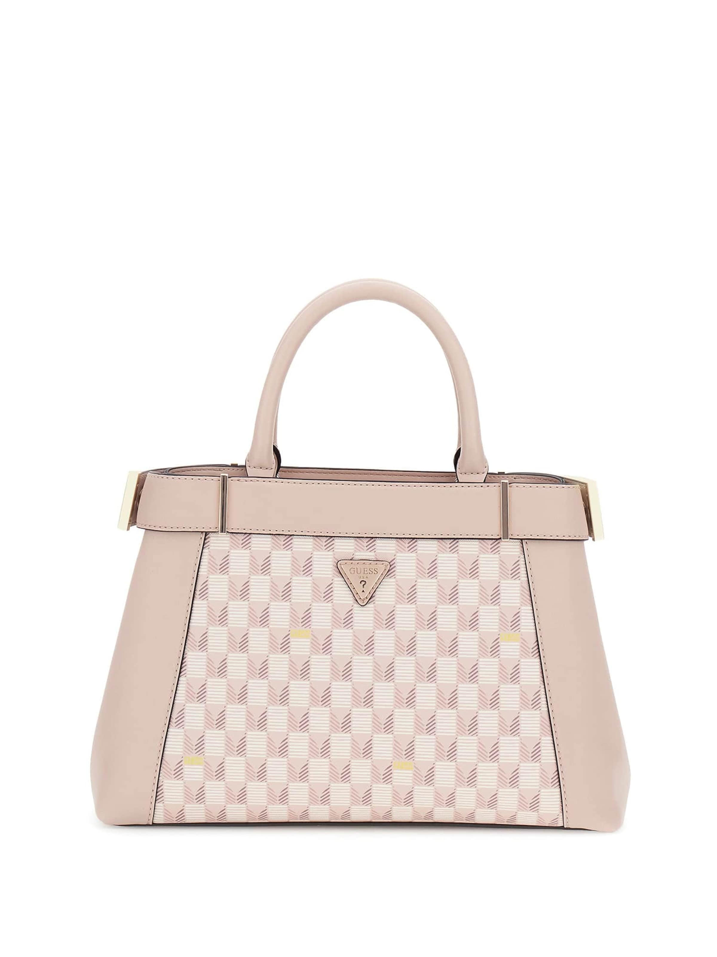 GUESS Handtasche 'G Wave' in Beige: Vorderseite