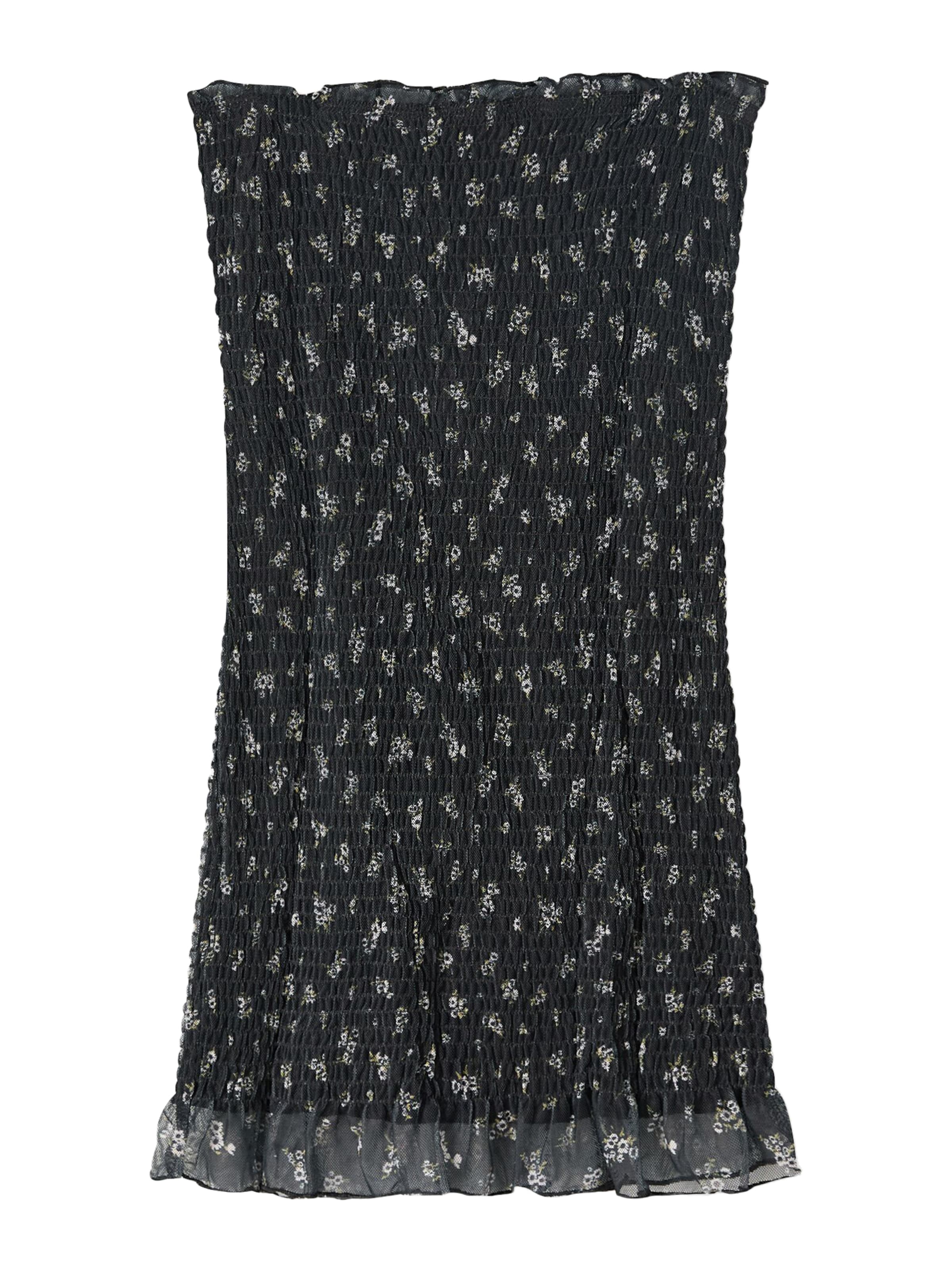 Bershka Letné šaty - Čierna: predná strana