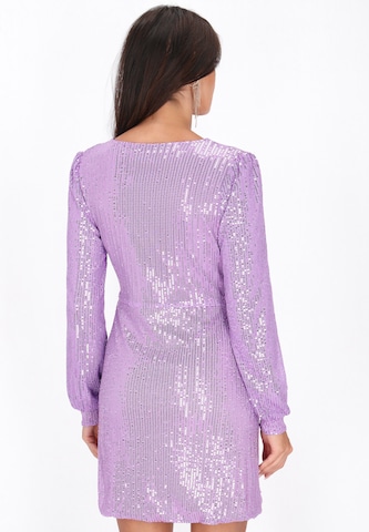 faina Cocktail dress in Purple