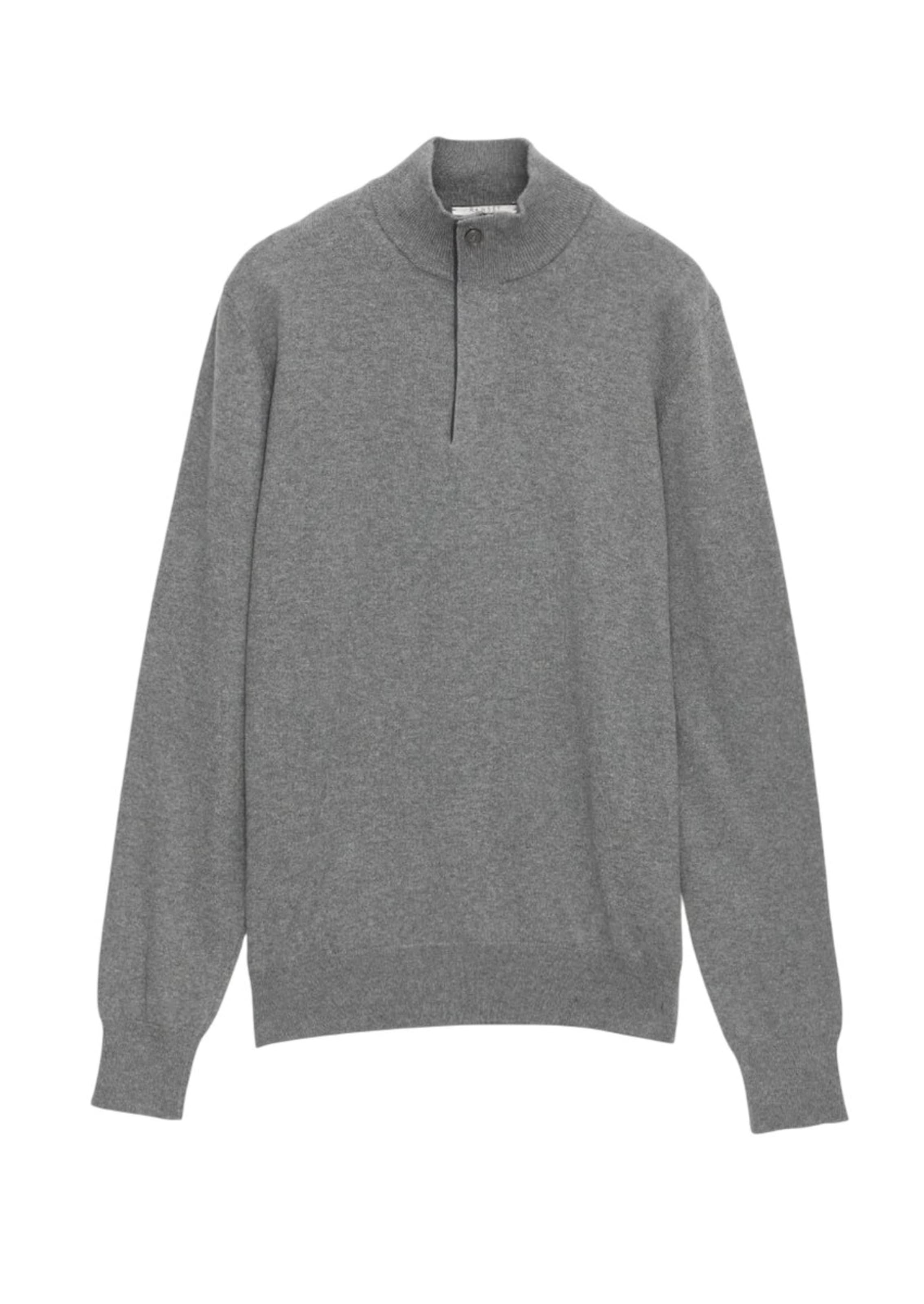 Ramsey Pullover in Grau: Vorderseite