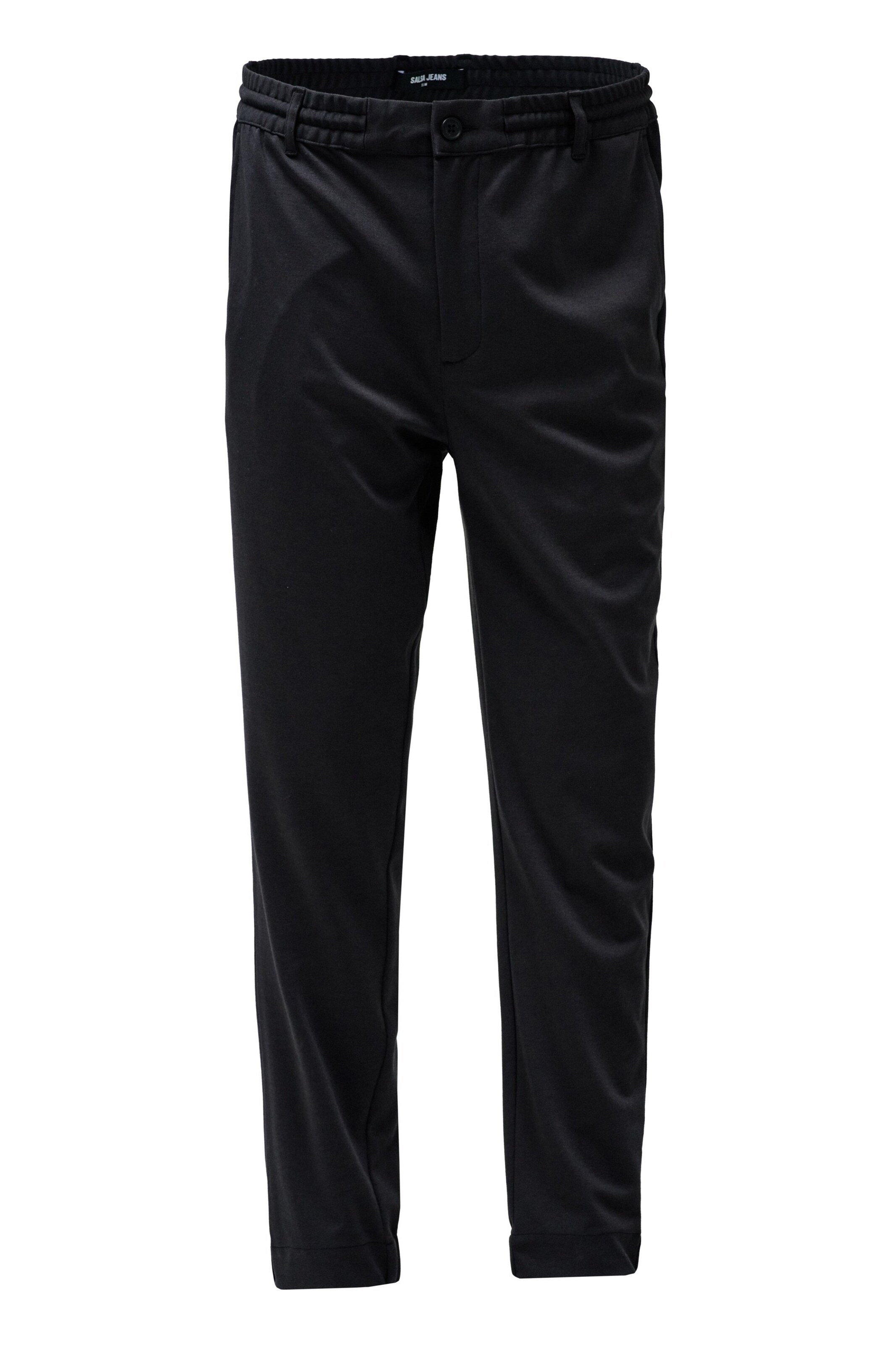 Salsa Jeans Tapered Chino in Grijs: voorkant