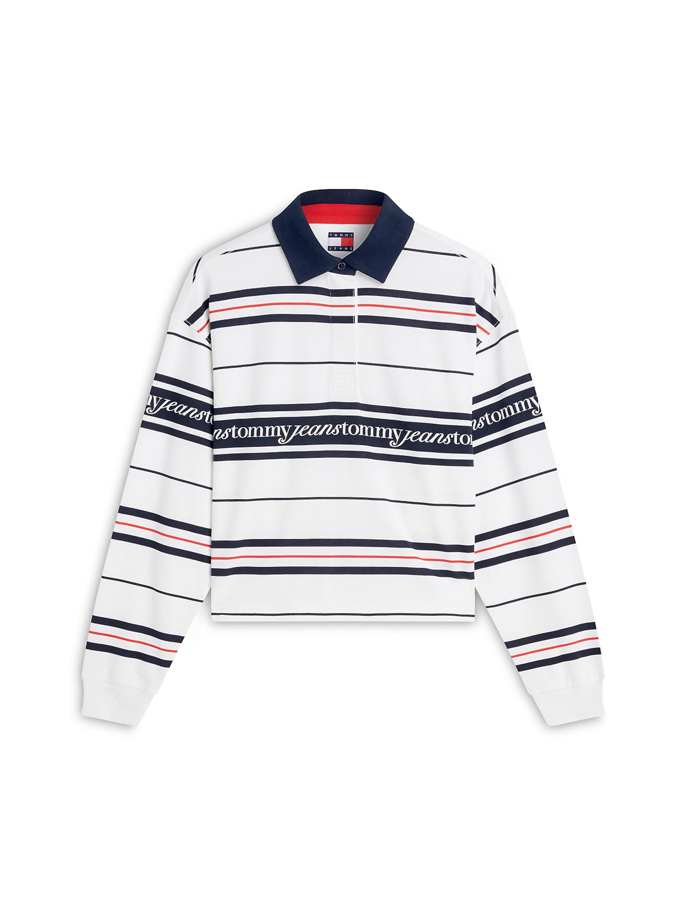 T-shirt Tommy Jeans en blanc : devant