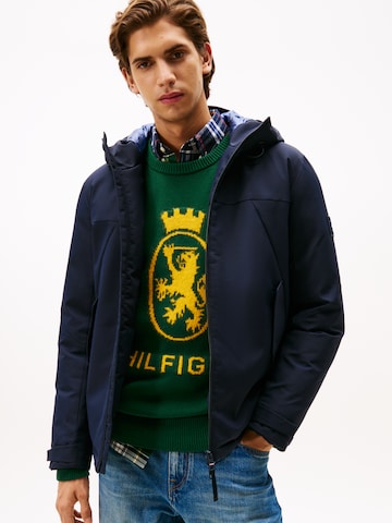 TOMMY HILFIGER Välikausitakki värissä sininen: etupuoli