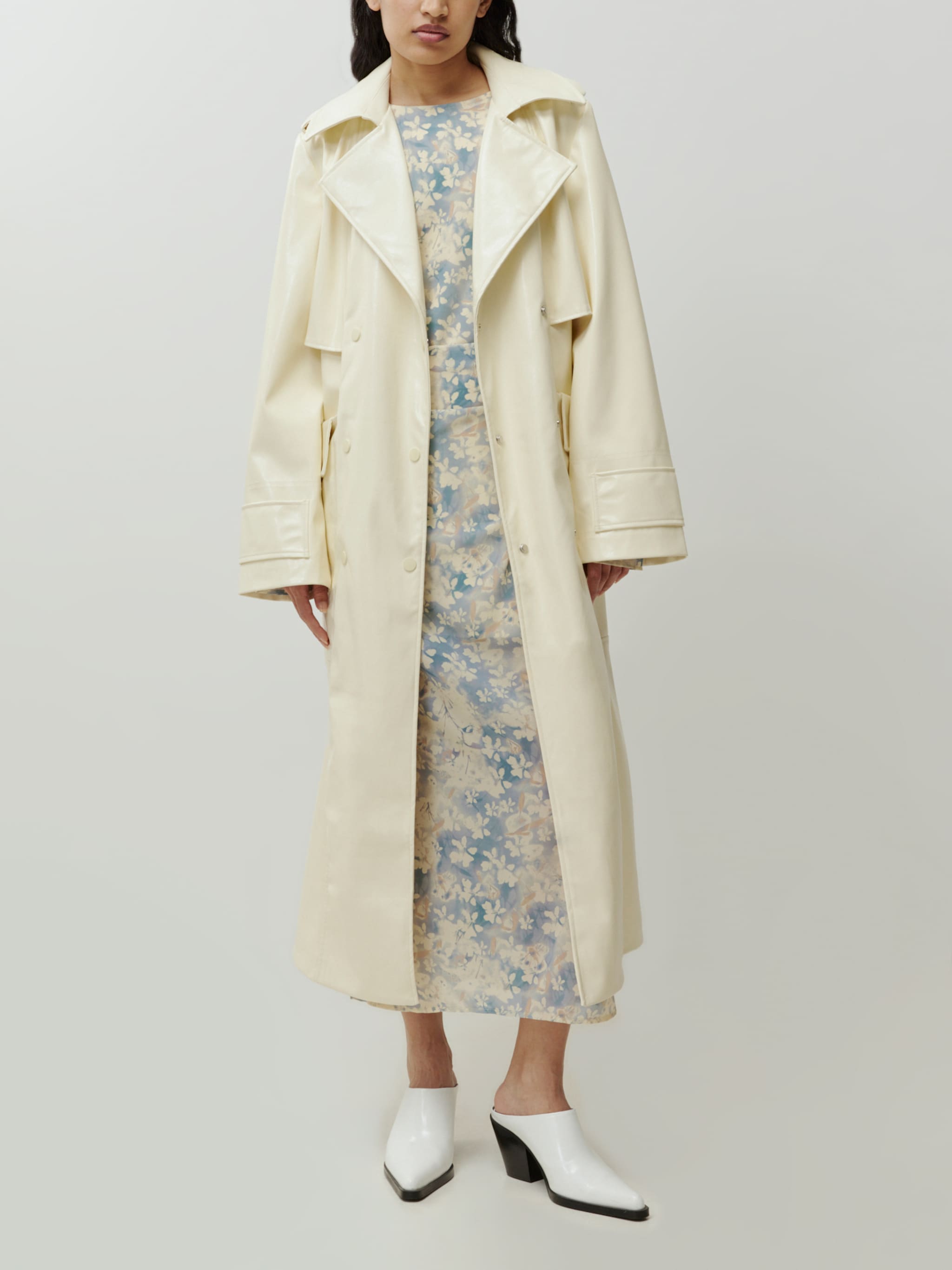 EDITED Productos Abrigo de entretiempo 'Baldo' amarillo pastel