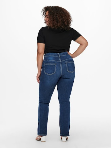 ONLY Carmakoma Boot cut Jeans in Blue