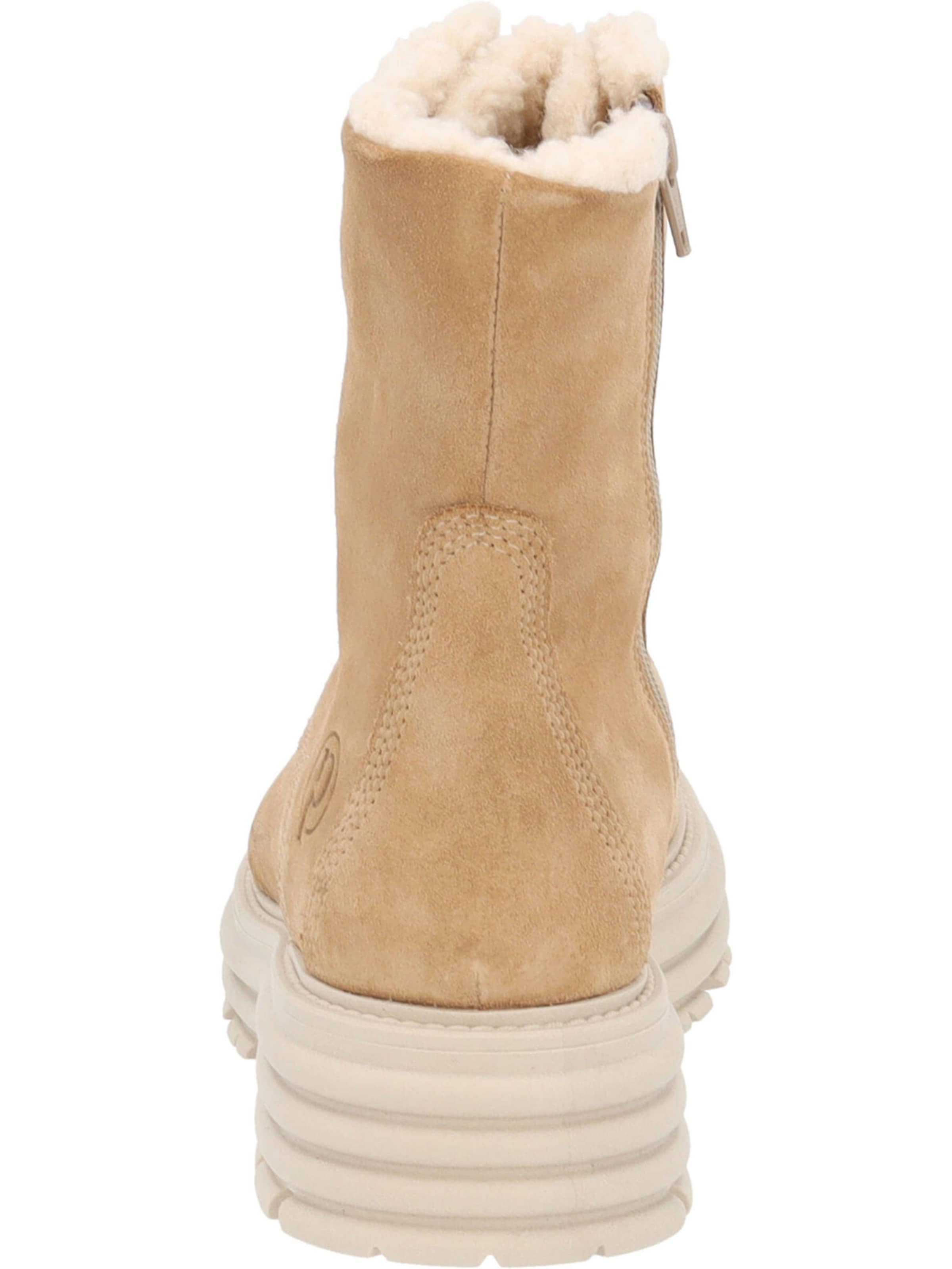 Palado Lace-up bootie 'Cabrera' in Beige