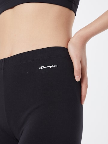 Champion Authentic Athletic Apparel Skinny Športne hlače | črna barva