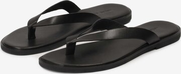 Kazar Studio - Sandalias de dedo en negro