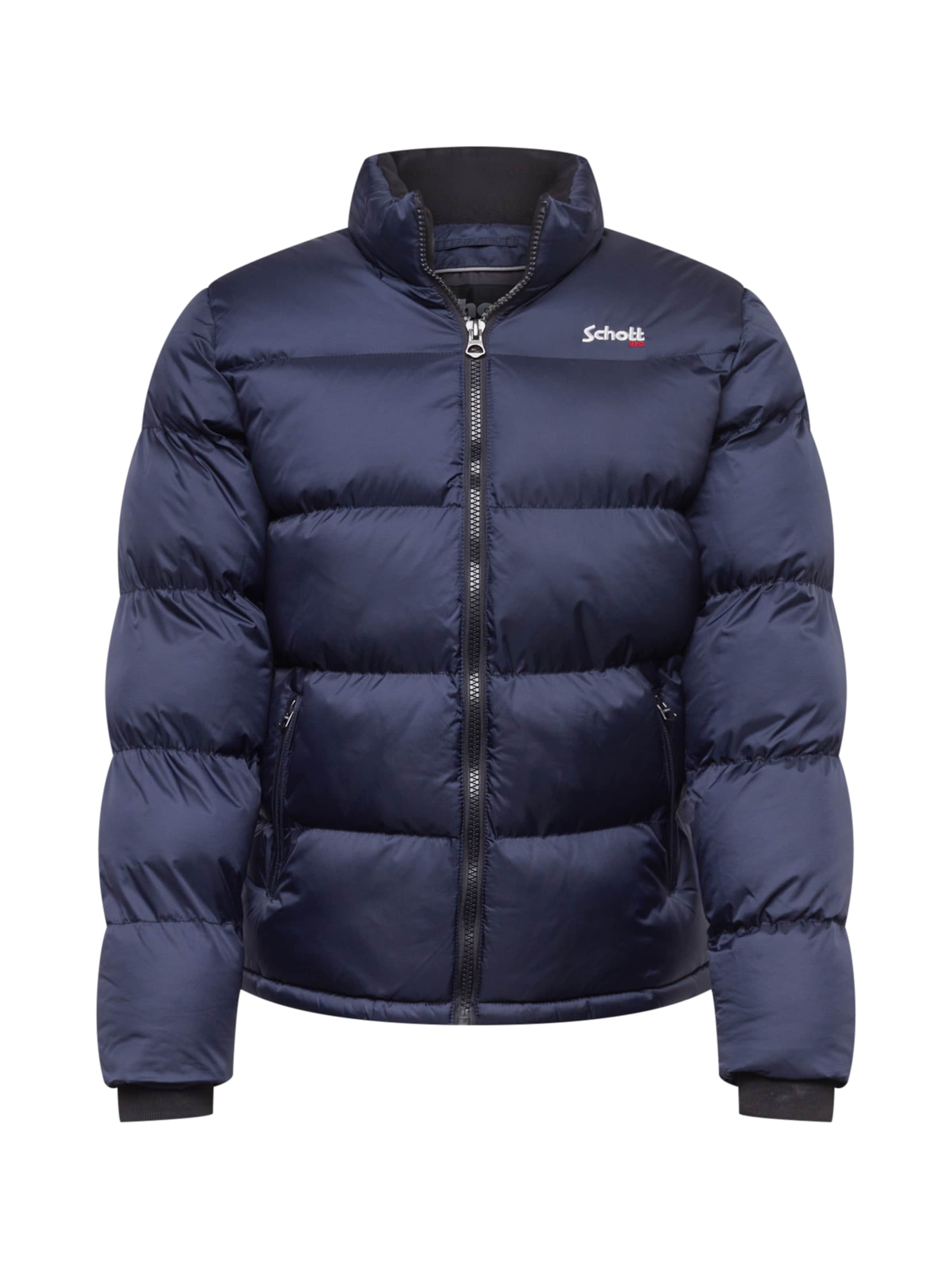 Schott NYC Between-season jacket 'Idaho' in Blue: front