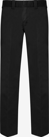 Pantaloni con piega frontale di DICKIES in nero: frontale