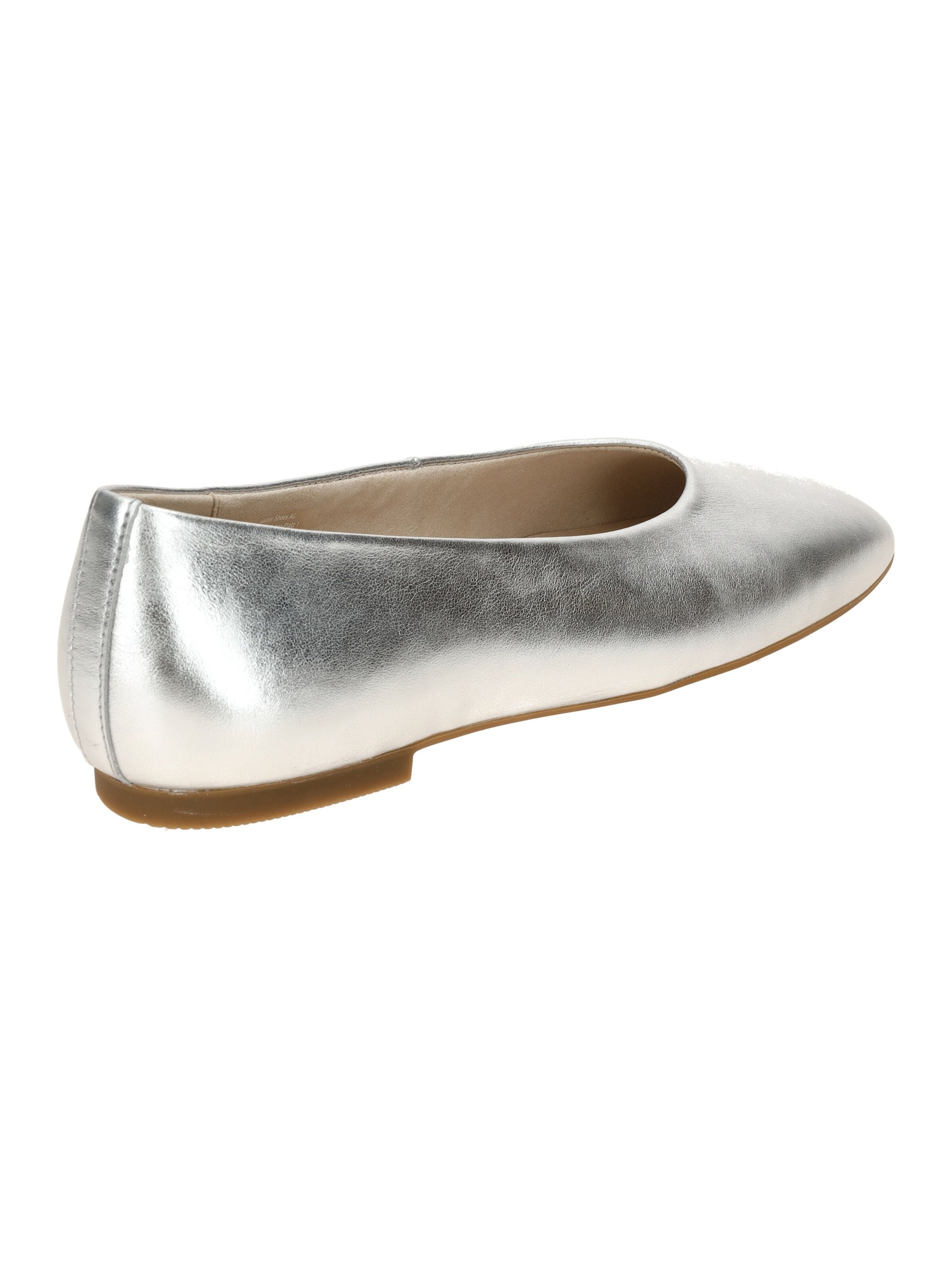 GABOR Ballet Flats in Silver