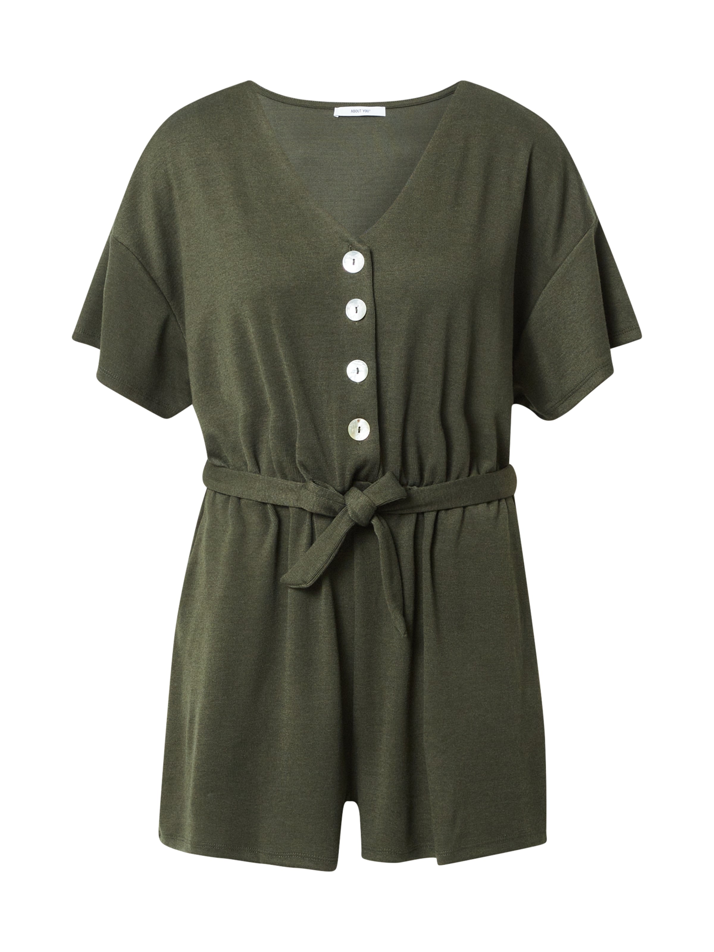 ABOUT YOU Kezeslábas 'Naja' - zöld: elől