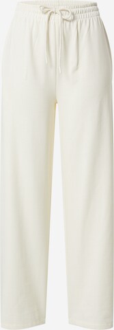 EDITED Wide leg Pants 'Sascha' in White: front