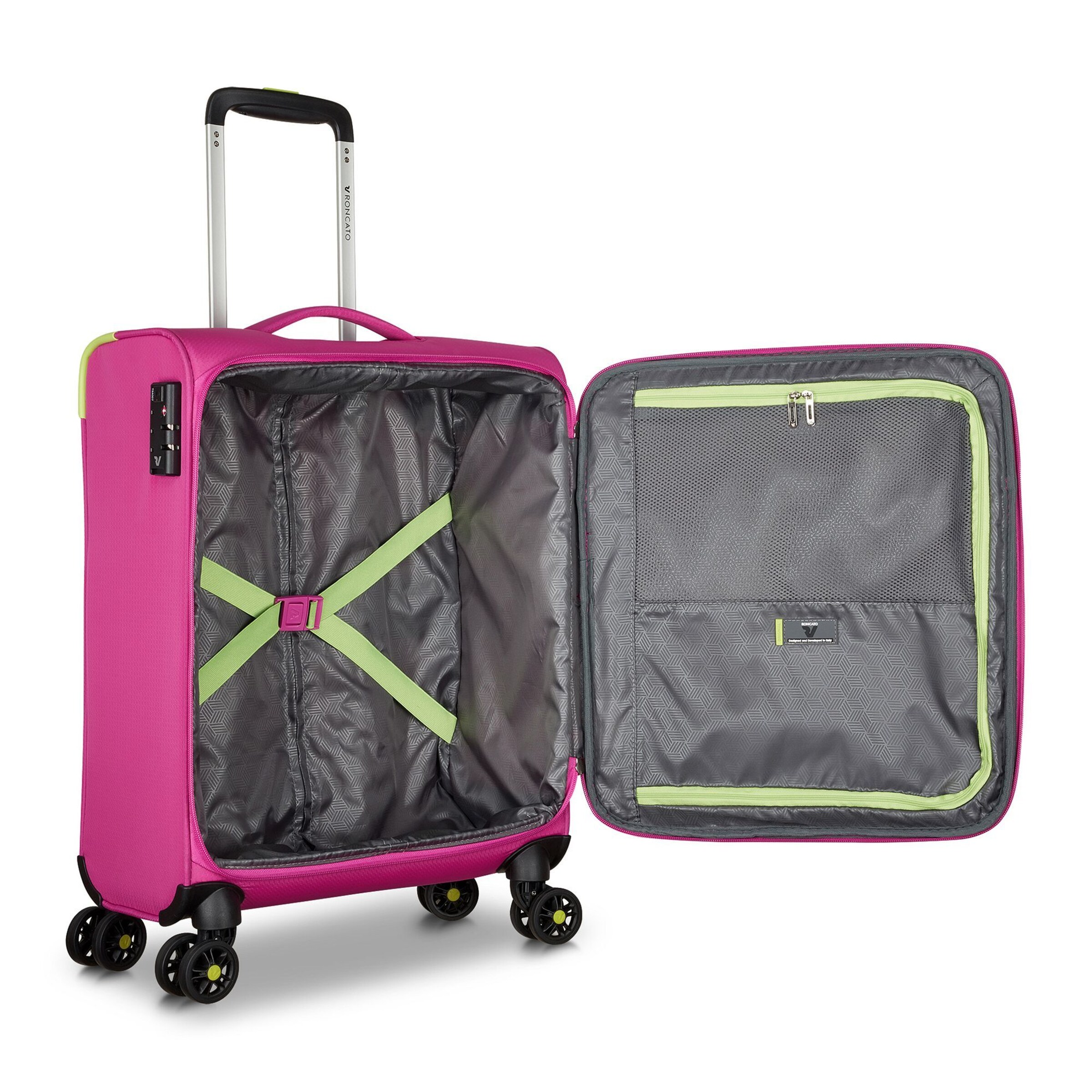 Roncato Cart 'Lite Neon' in Purple