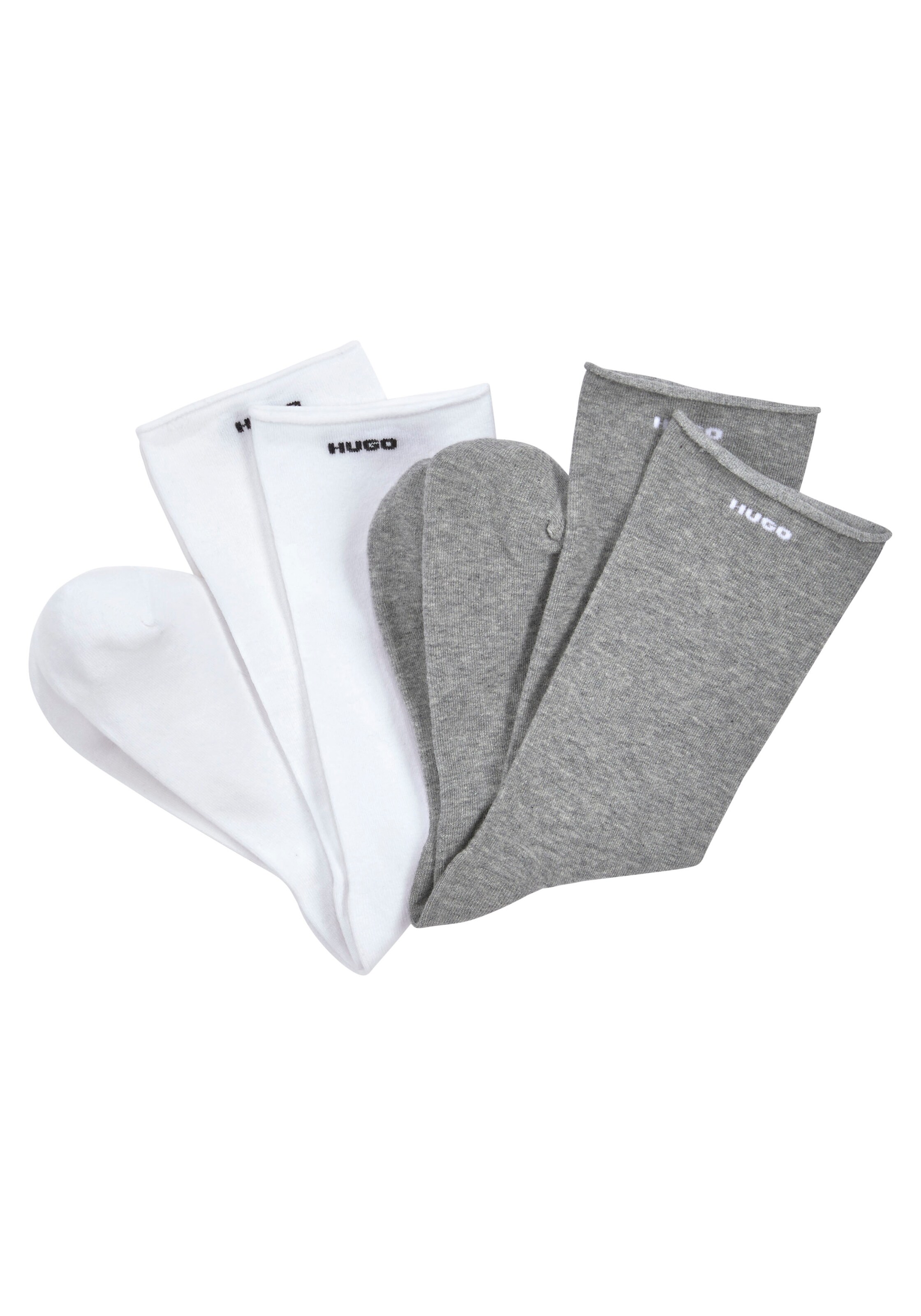 HUGO Socken in Grau: Vorderseite