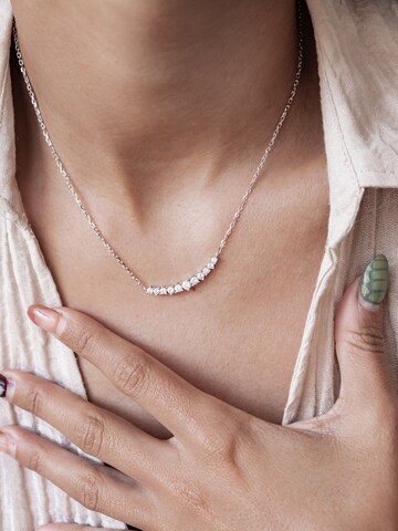Collana 'Tennis Glow' di Hey Happiness in argento