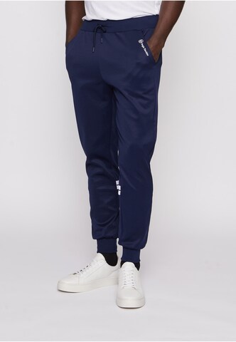Effilé Pantalon 'Blow' Sergio Tacchini en bleu : devant