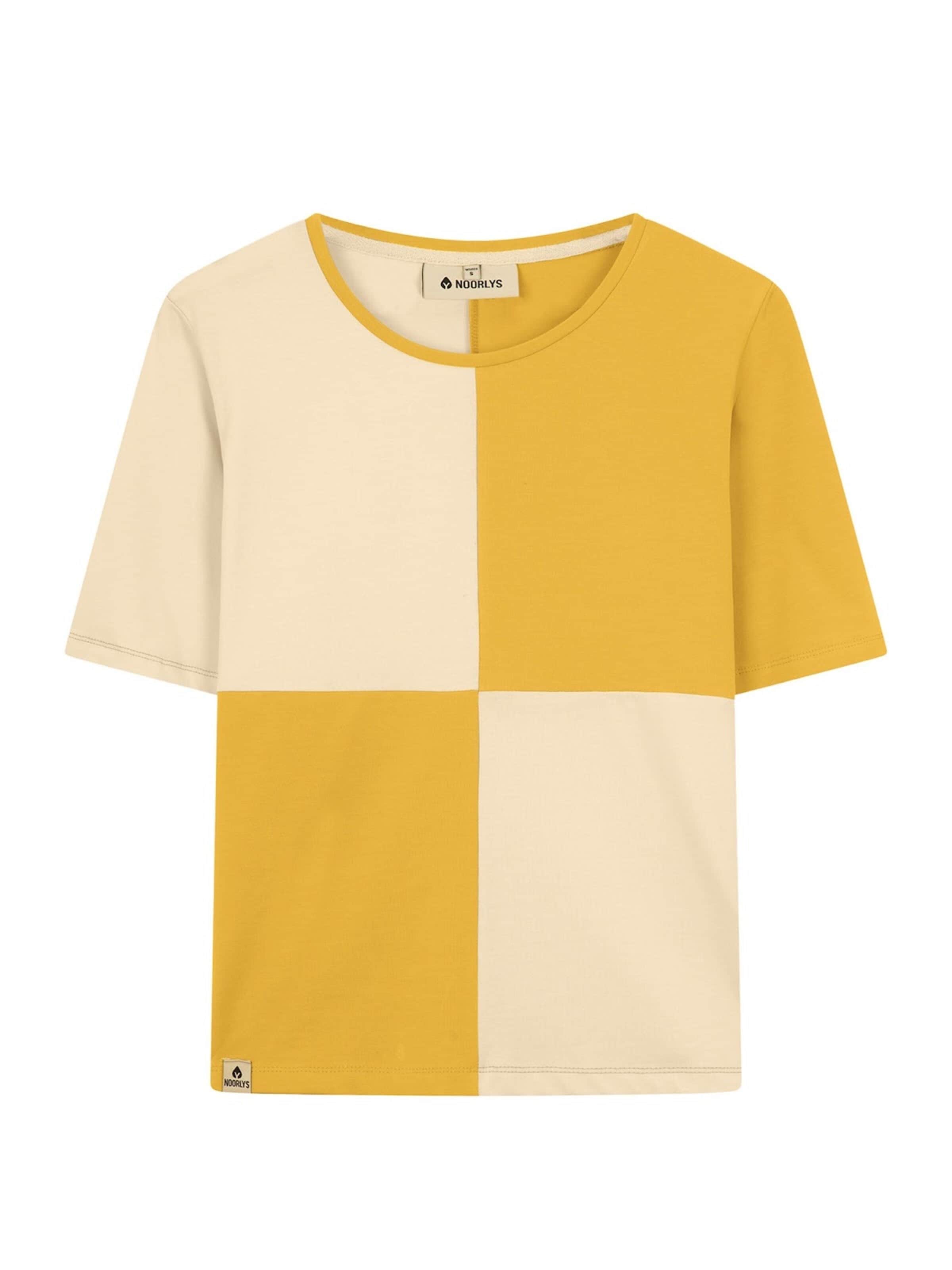 NOORLYS Shirt 'FIERNKANT'‌‌‌‌‌‌‌‌‌‌ in Gelb: Vorderseite