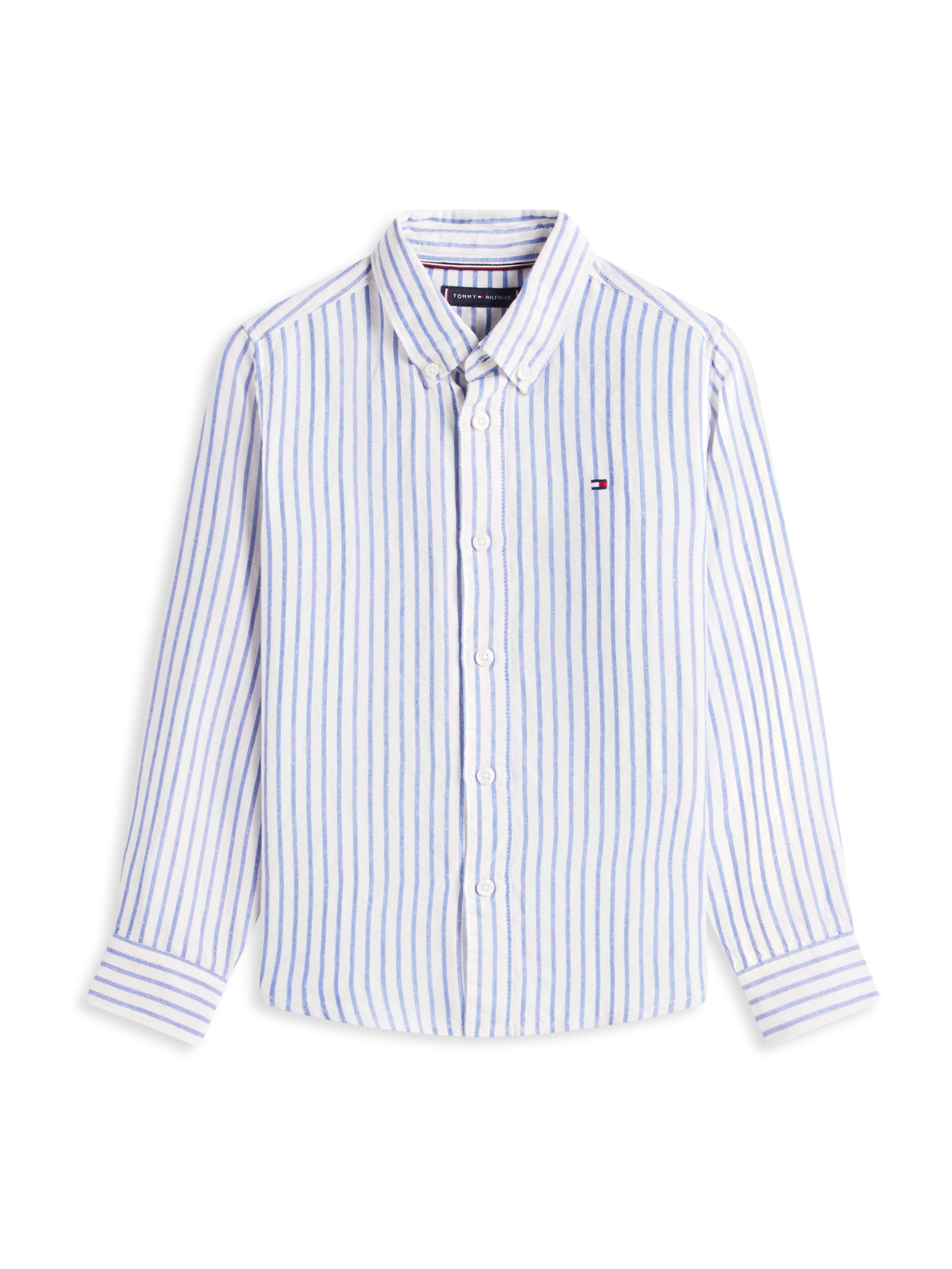 TOMMY HILFIGER Regular fit Ing - kék: elől