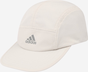 ADIDAS SPORTSWEAR Sportcap 'Runner 5P Aeroready Reflective X-City' in Beige: predná strana