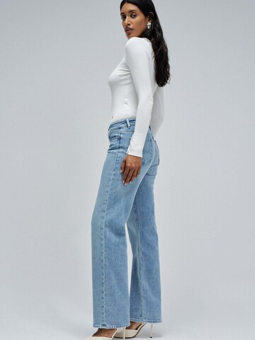 Salsa Jeans Regular Jeans 'Low Rise Straight'‌ in Blau