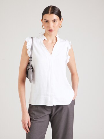 SELECTED FEMME Blusentop 'SLFViva' in Weiß: Vorderseite