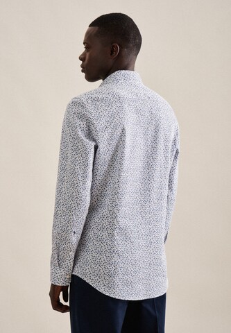 SEIDENSTICKER Slim Fit Hemd in Blau