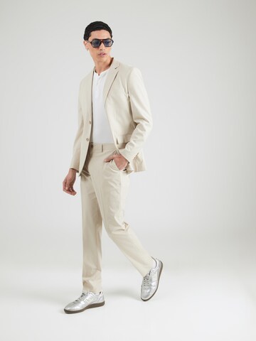 SELECTED Slimfit Jakkesæt 'SLHJALEN' i grå