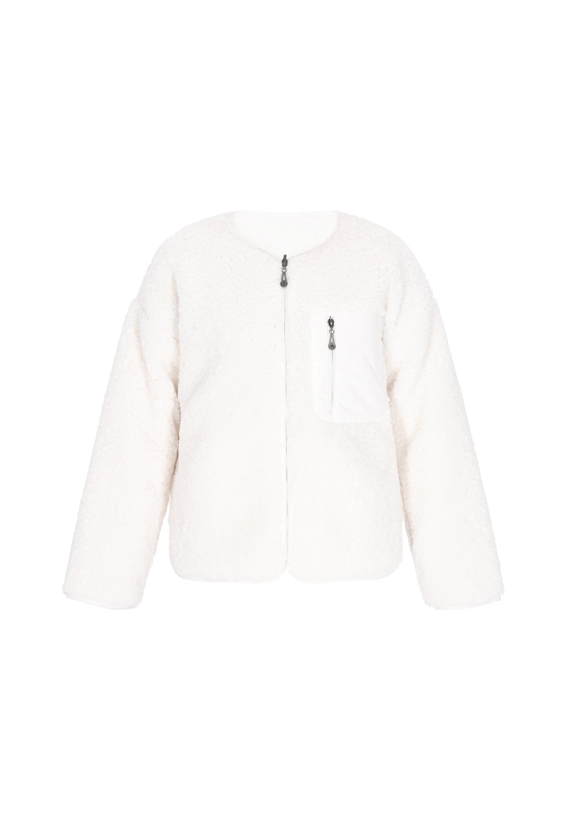 Yuka Between-season jacket in White: front