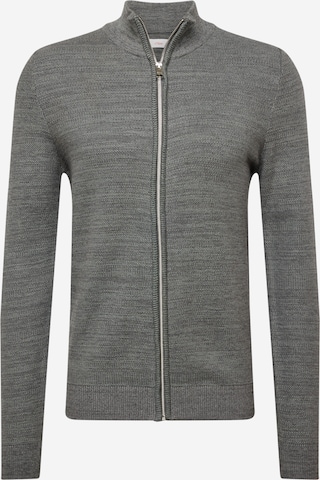 s.Oliver Knit Cardigan in Grey: front