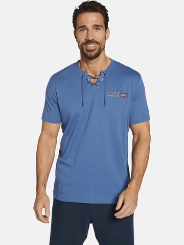 Jan Vanderstorm Shirt ' Mayko ' in Blue: front