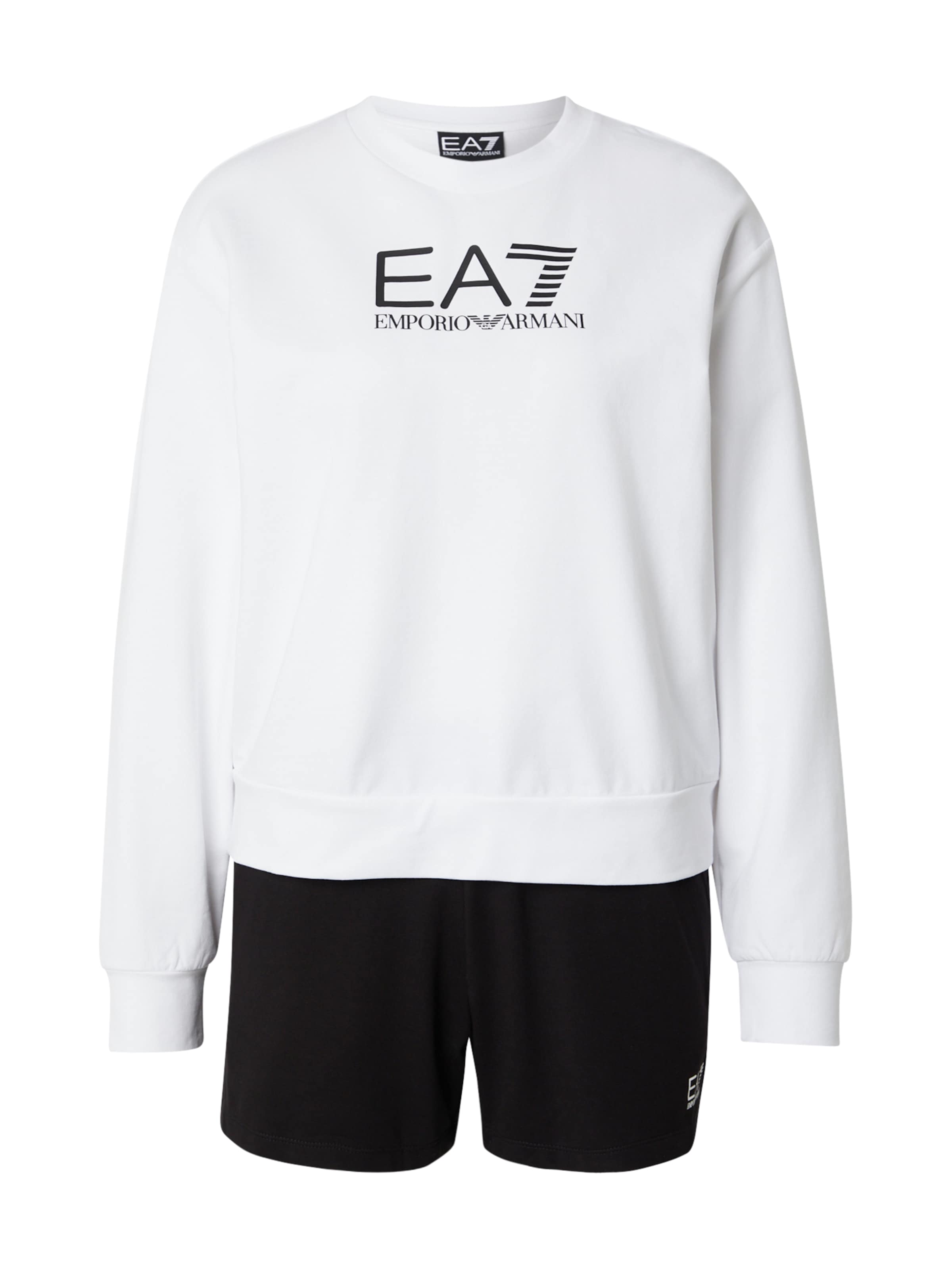 balts EA7 Emporio Armani Treniņtērps: no priekšpuses