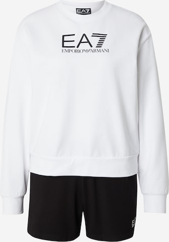 balts EA7 Emporio Armani Treniņtērps: no priekšpuses