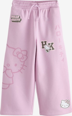 Next Wide Leg Hose in Pink: Vorderseite